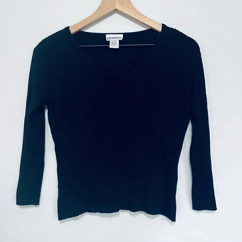 CB Design Crop Top Sweater   Sz M   GUC